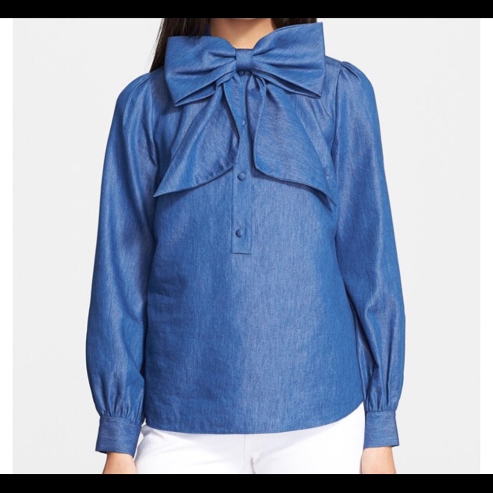 Kate Spade Denim Blouse
